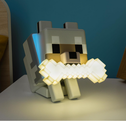 Pixel Wolf Nachtlamp